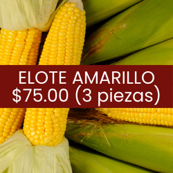 Elote amarillo (3 piezas)
