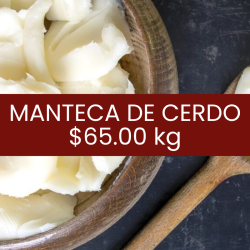 Manteca de cerdo