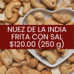 Nuez de la india frita con...