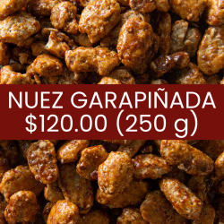 Nuez garapiñada (pieza)