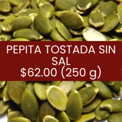 Pepita tostada sin sal (pieza)