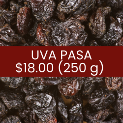 Uva pasa (pieza)