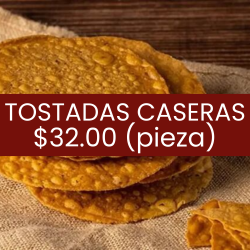 Tostadas caseras