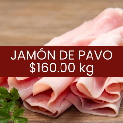 Jamón de pavo
