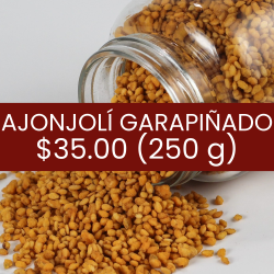 Ajonjolí garapiñado (pieza)