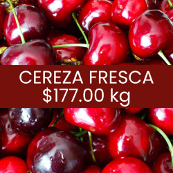 Cereza fresca