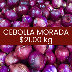 Cebolla morada