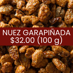 Nuez garapiñada (pieza)