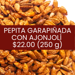 Pepita garapiñada con...