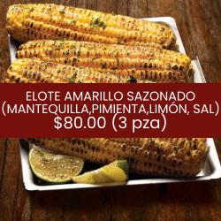 Elote amarillo sazonado (3...
