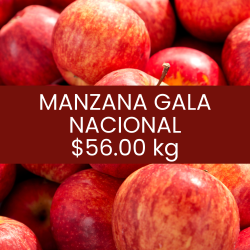 Manzana gala nacional