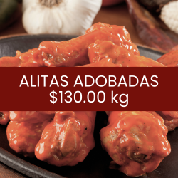 Alitas adobadas