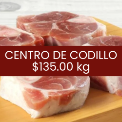 Centro de codillo de cerdo