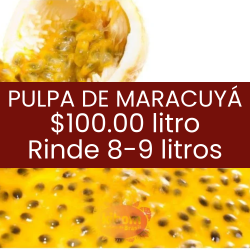 Pulpa de maracuyá (litro)