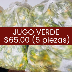 Jugo verde (paquete de 5...