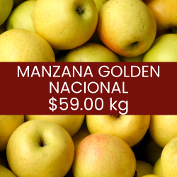 Manzana golden nacional