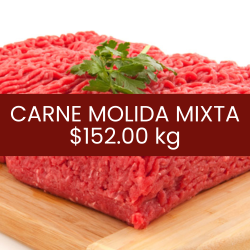 Carne molida mixta
