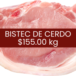 Bistec de cerdo