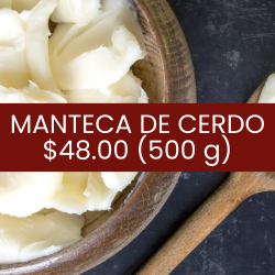 Manteca de cerdo (500 g)