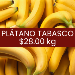 Plátano tabasco