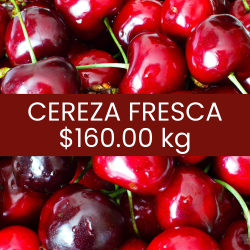 Cereza fresca