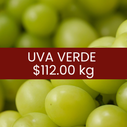 Uva verde granel