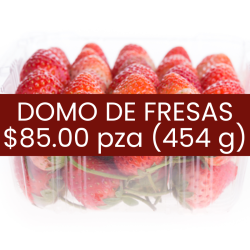 Fresas en domo (454 g)