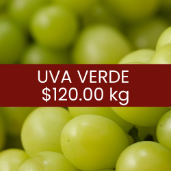 Uva verde granel